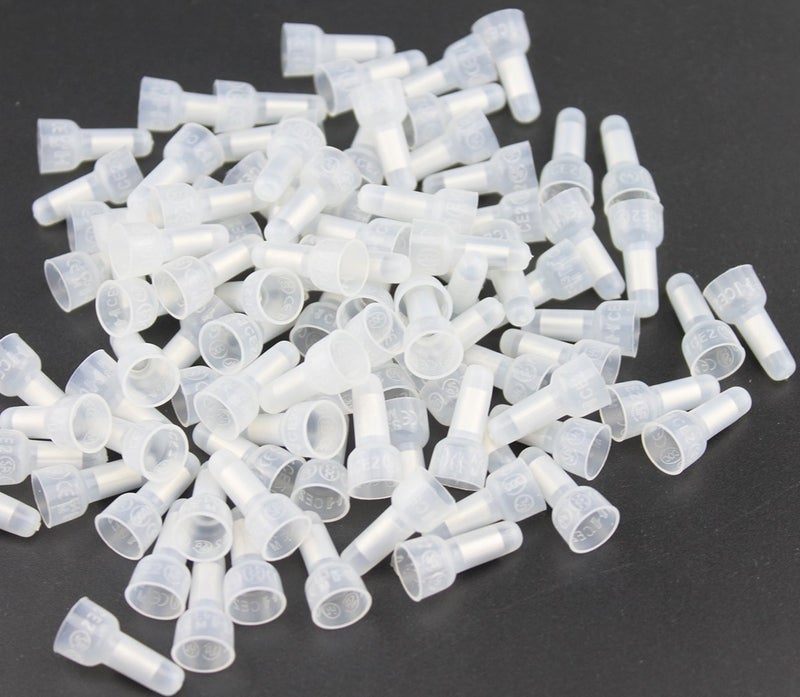 Rextin 1000pcs CE2 Closed End Wire Crimp Connectors Protective Wire Crimp Cap Wire Connectors Terminals - Image 3